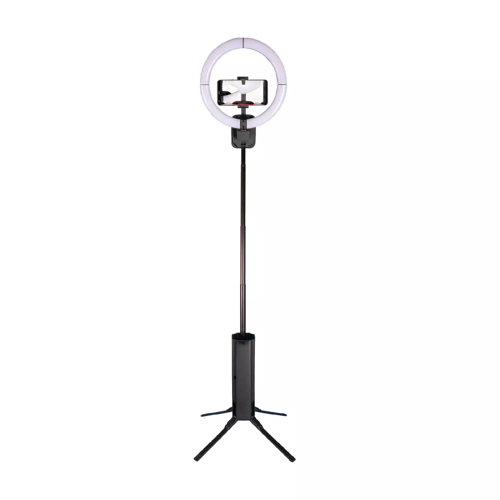 10 Inch Folding Mini LED Ring Light with Stand