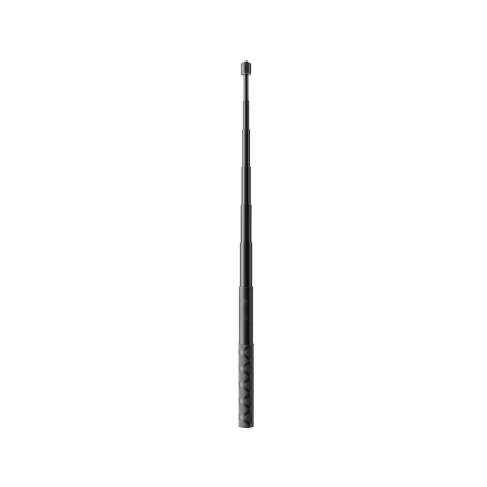 3.7FT Aluminum Alloy Invisible Selfie Stick Compatible with Action Cameras